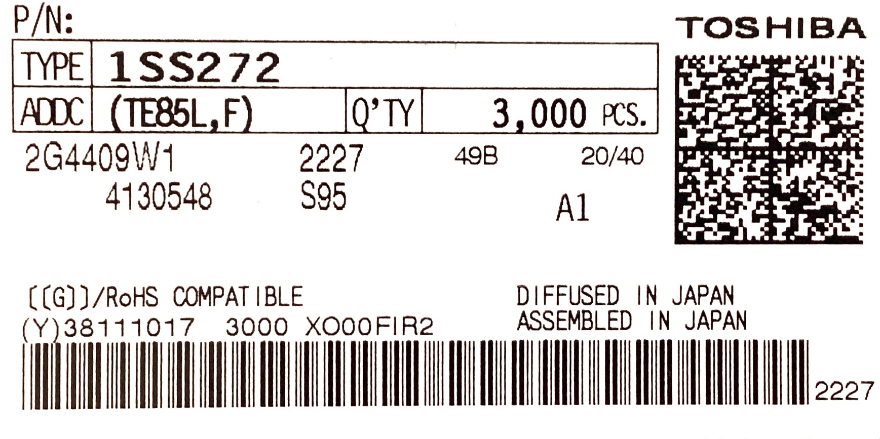 1SS272(TE85L,F)