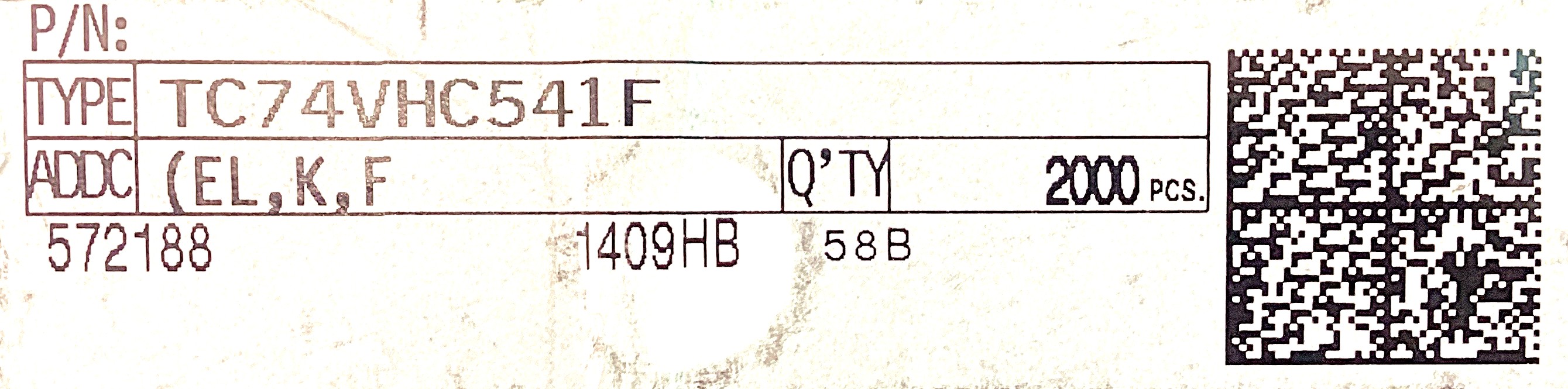 TC74VHC541F(ELKF)