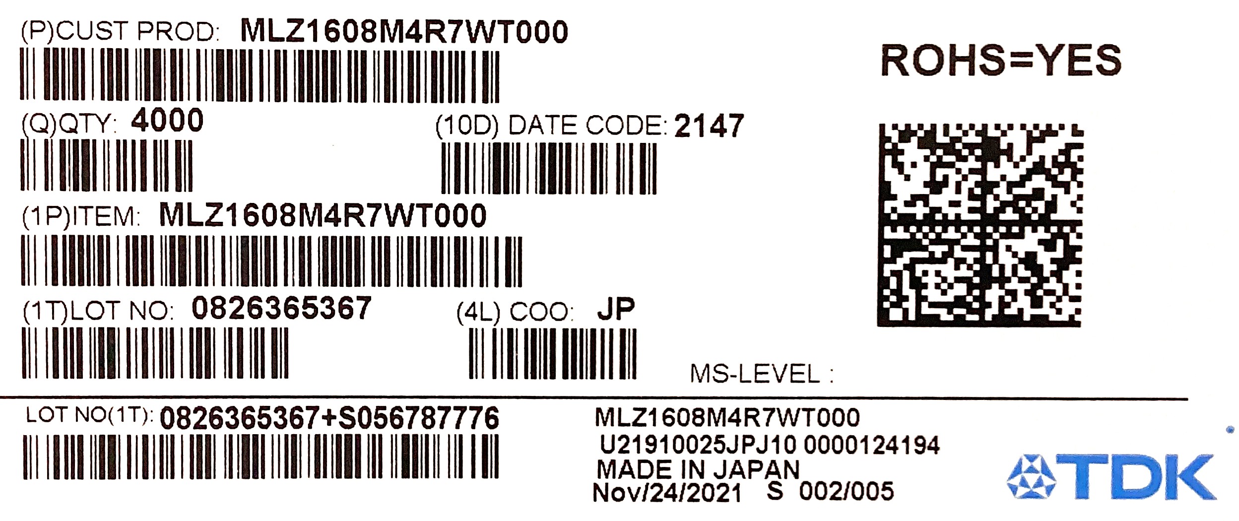 MLZ1608M4R7WT000