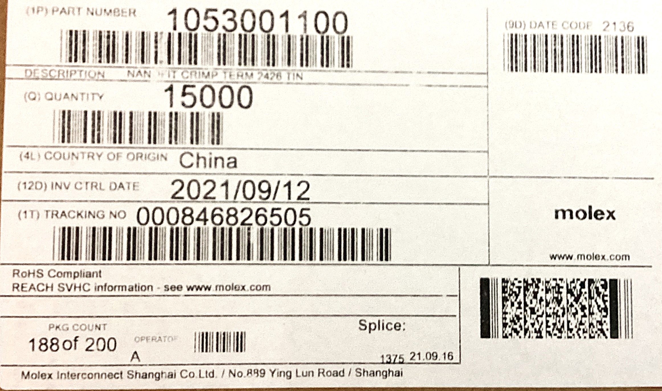 1053001100