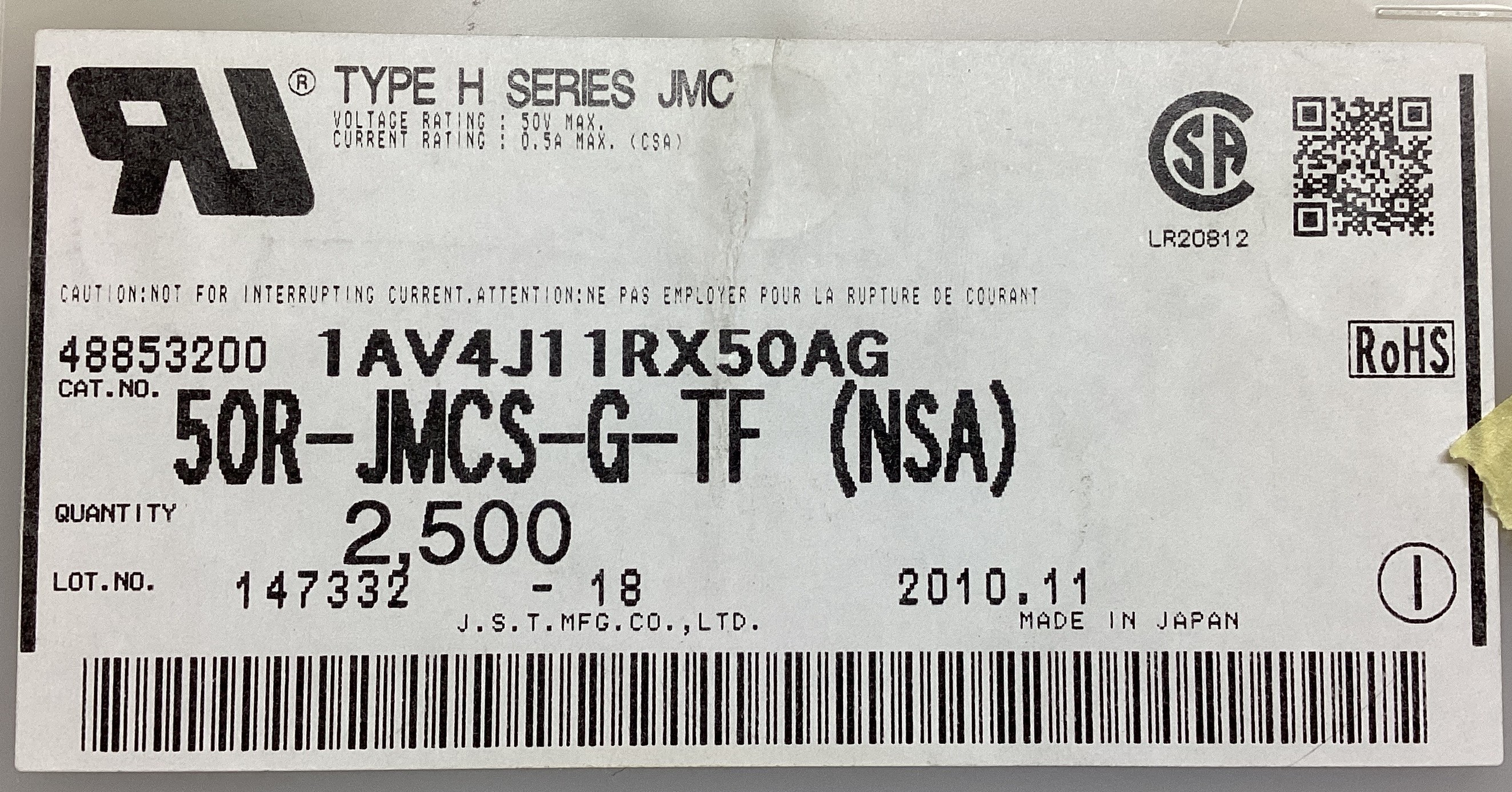 50R-JMCS-G-TF(NSA)