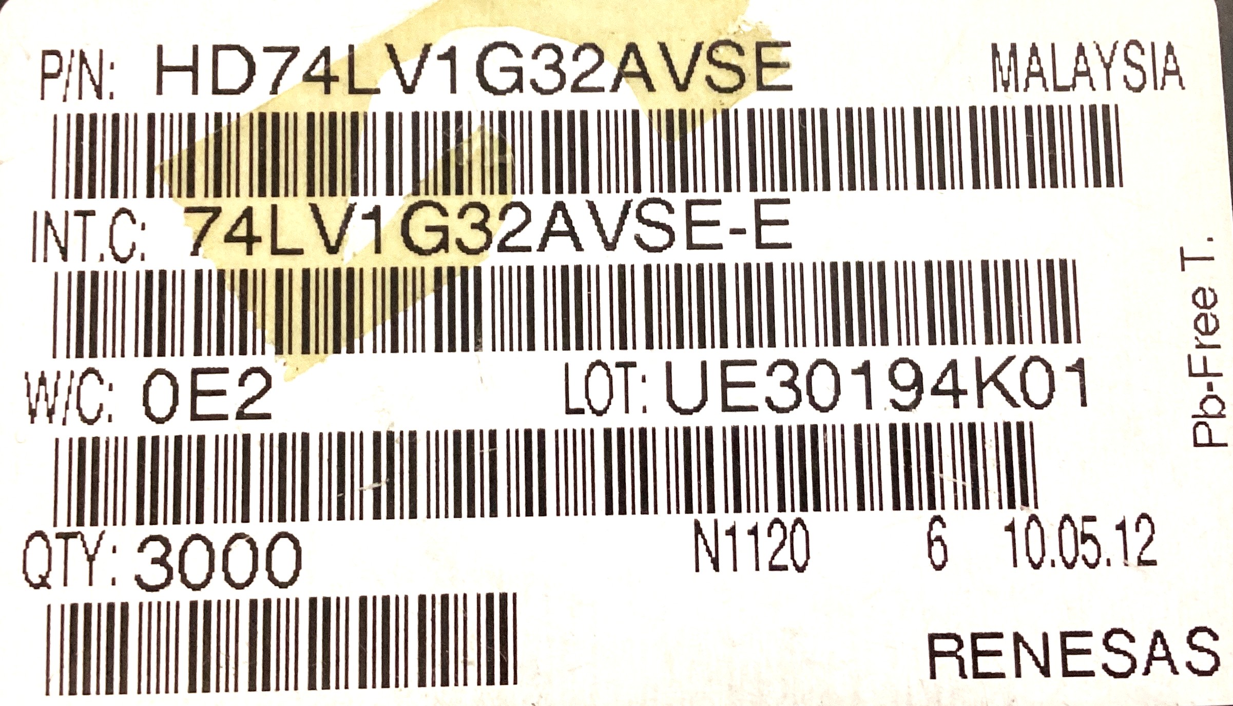 HD74LV1G32AVSE