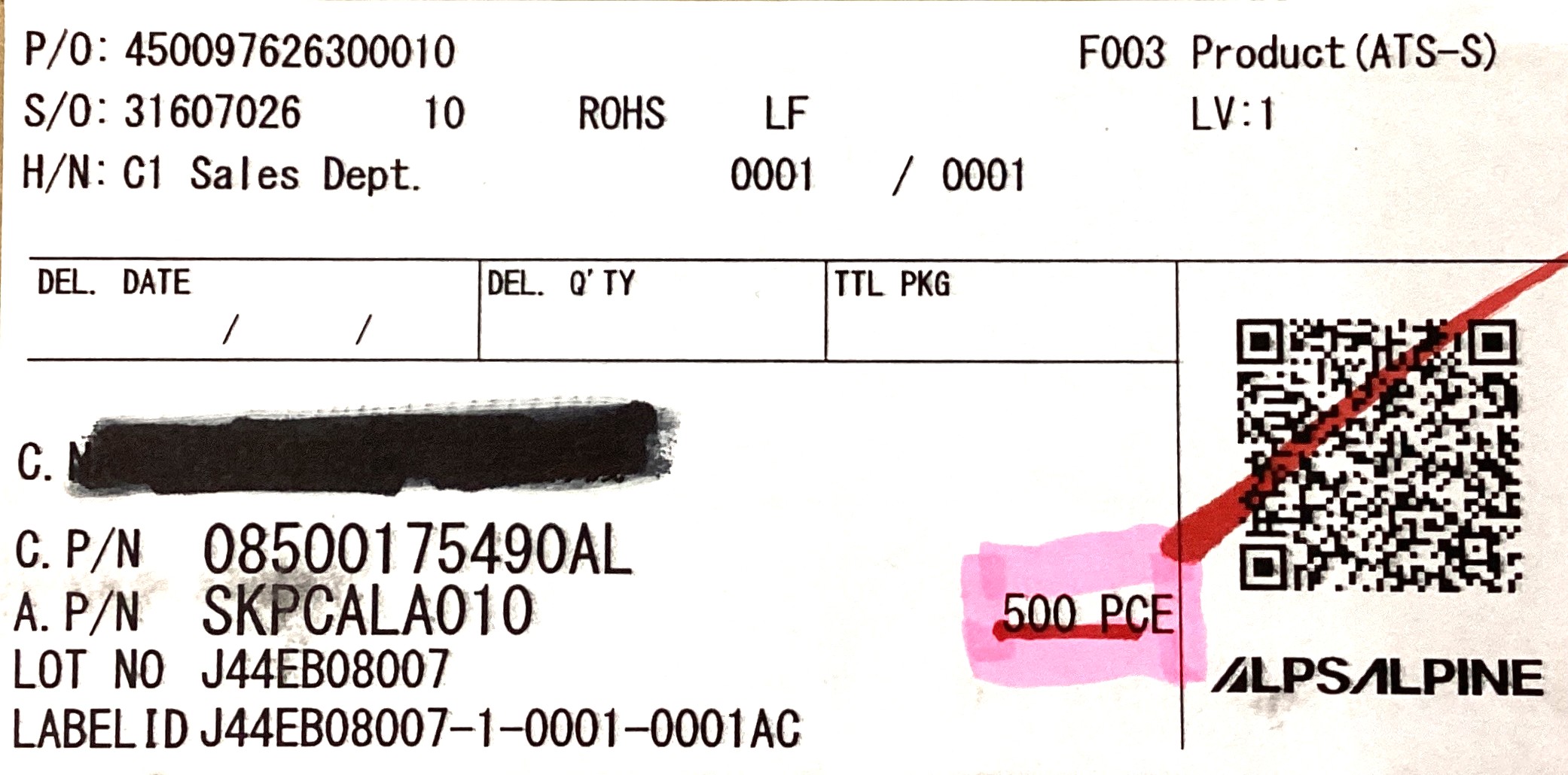 SKPCALA010