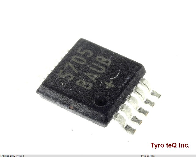 MAX5705BAUB+