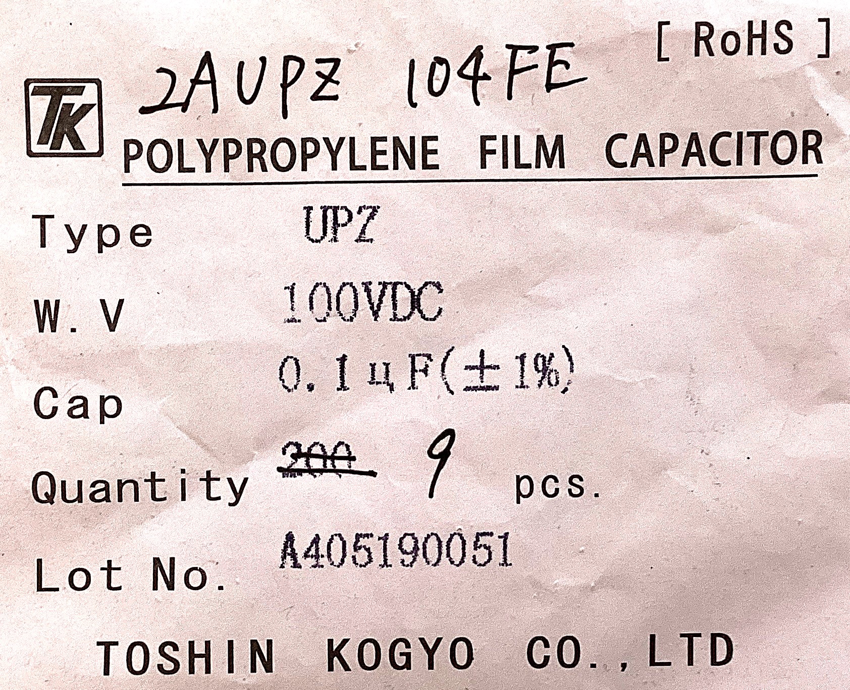 2AUPZ104FE