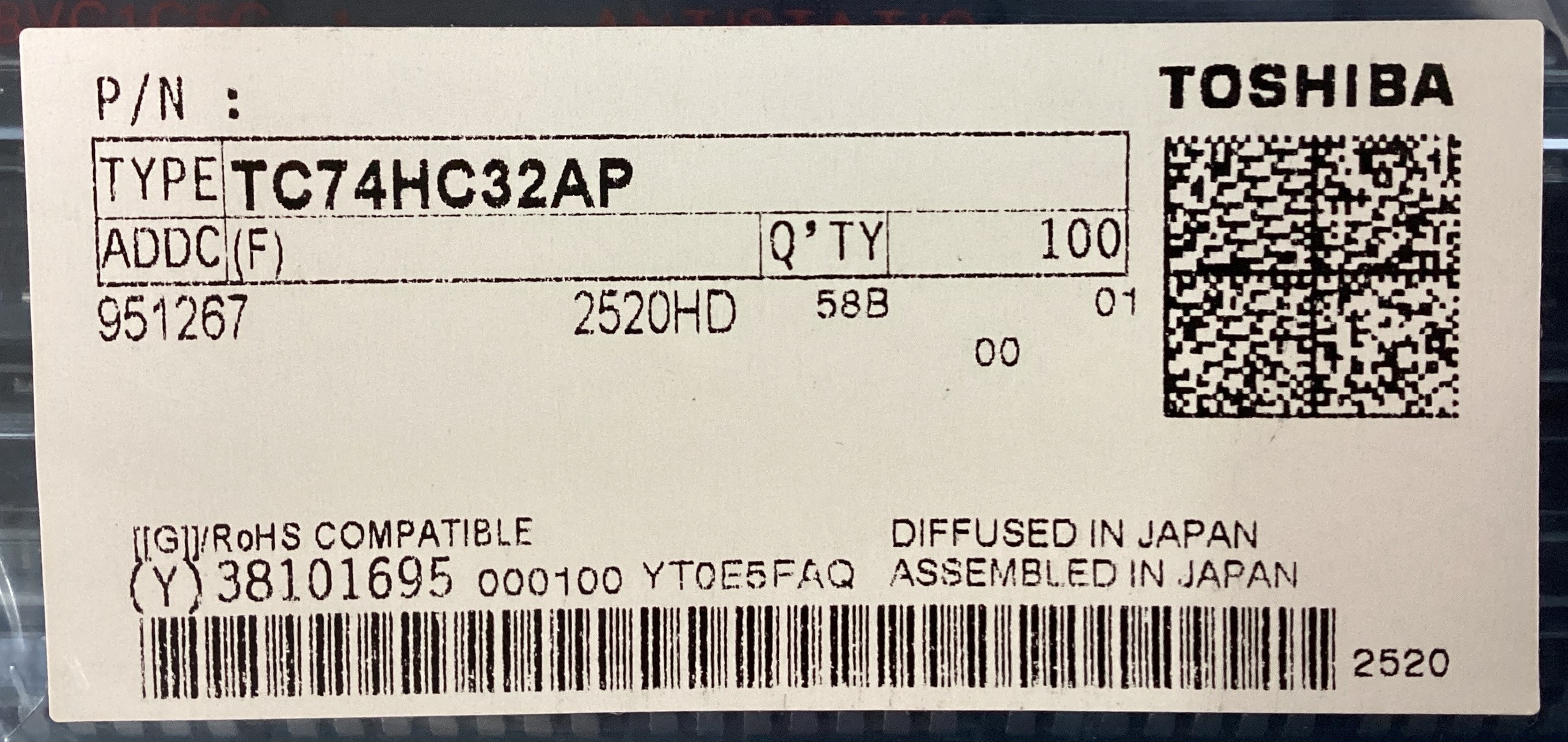 TC74HC32AP(F)