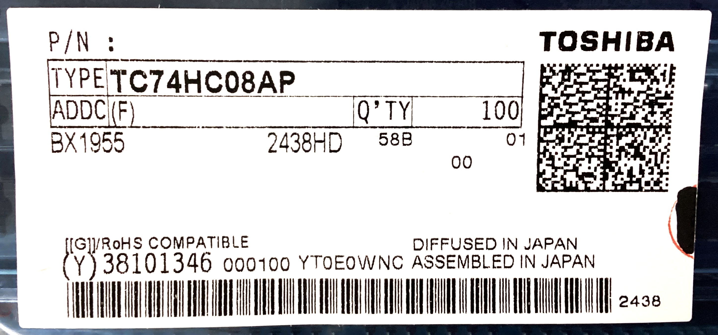 TC74HC08AP(F)