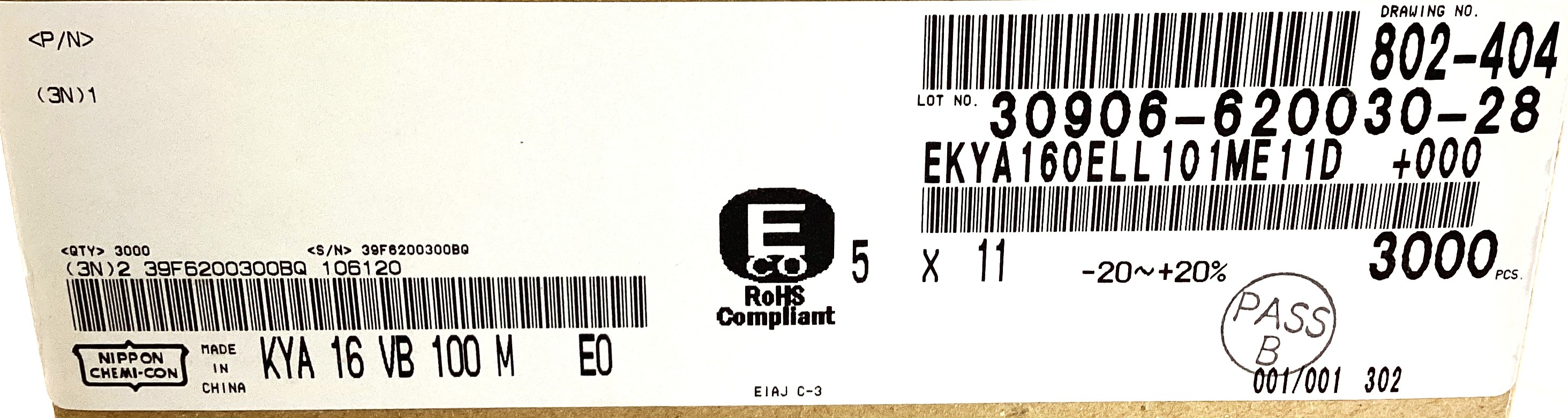EKYA160ELL101ME11D