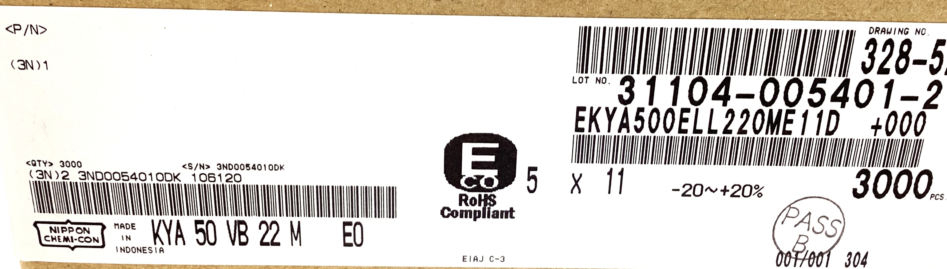 EKYA500ELL220ME11D