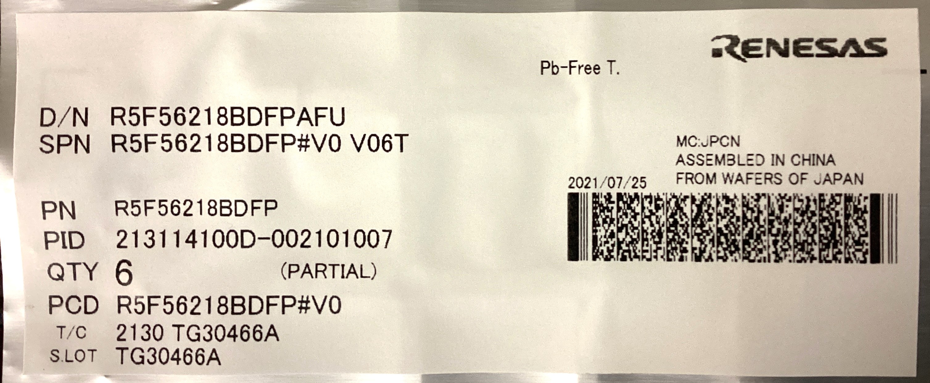 R5F56218BDFP